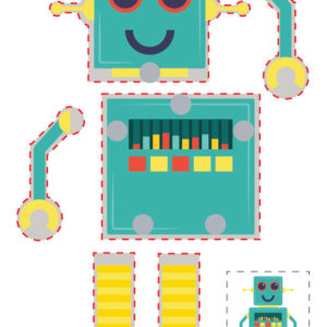 Hareketli Robot Maketi 3