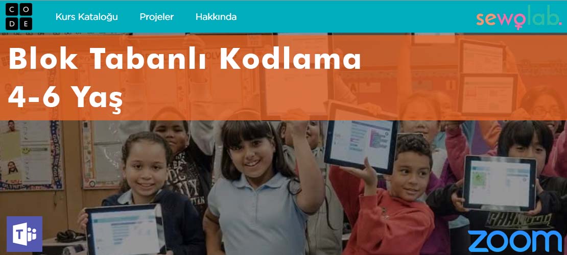 Blok Tabanlı Kodlama 4-6 Yaş